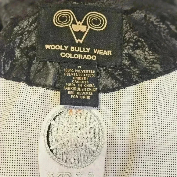 WOOLY BULLY WEAR COLORADO (ALTA) FAUX FUR VEST SIZE MEDIUM - Picture 5 of 14